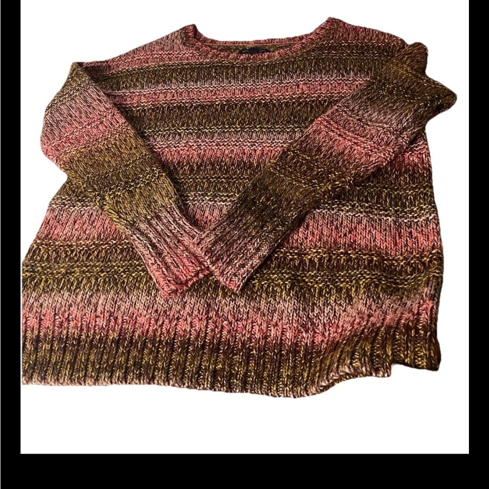 American Eagle Cozy Fall Round Neck Sweater Medium
